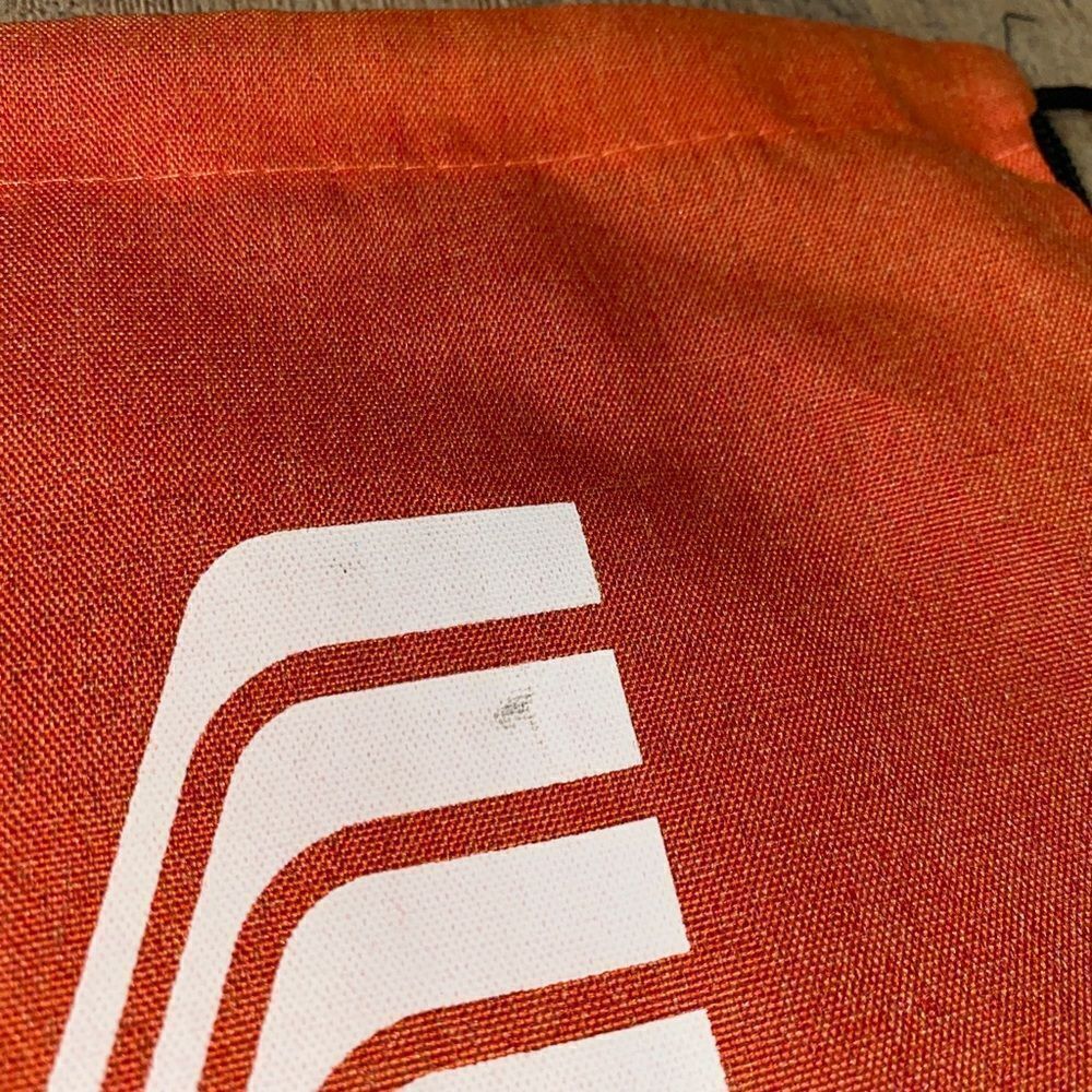 Drawstring Whataburger backpack with pencils - Picture 2 of 5